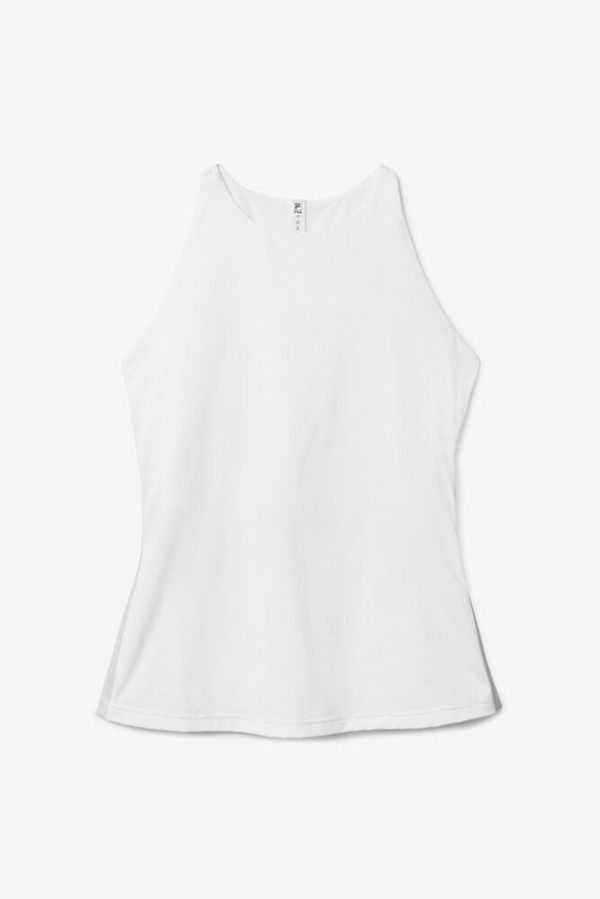 Tops De Alças Fila Mulher Branco/Cinzentas - Fila Tie Breaker Racerback Tennis Portugal Lisboa,MVWD-